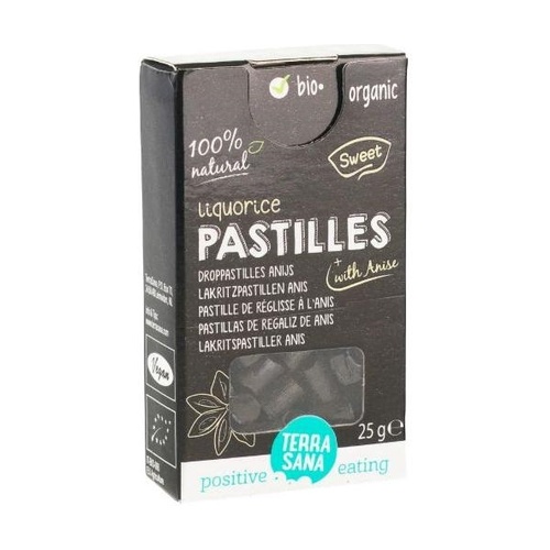 Regaliz con Anís en Pastillas Bio