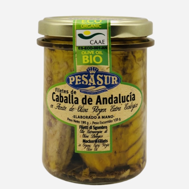 Caballa en Aceite de Oliva Bio