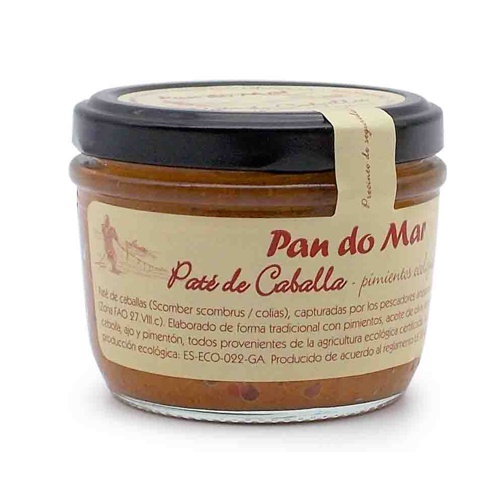 Paté de Caballa con Pimiento Picante Bio