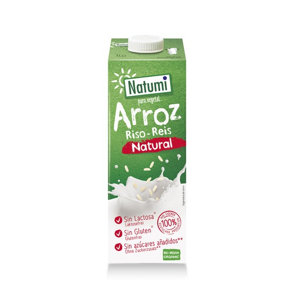 Bebida de Arroz Natural Bio