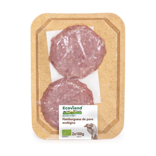 Hamburguesa de Pavo Bio (2 unidades) - CONGELADO