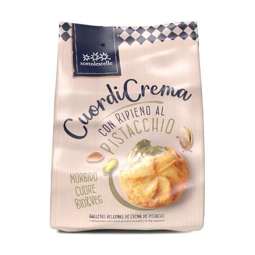Galletas Rellenas de Crema de Pistacho Bio