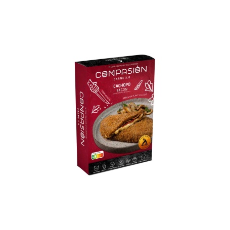 Cachopo con Bacon, Queso azul y Pimiento del piquillo - CONGELADO