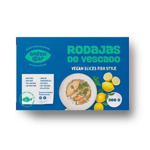 Pescado Vegano en Rodajas - CONGELADO