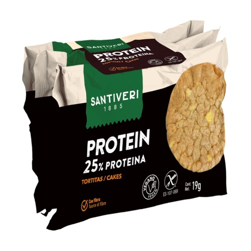 [3431] Tortitas Proteína de Lenteja y Maíz Bio