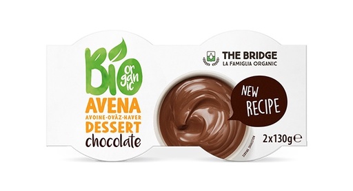 [3387] Postre de Avena y Chocolate Bio (2 unidades)