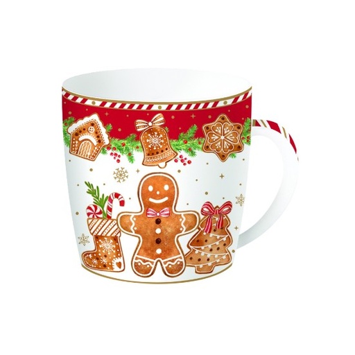 [3372] Taza de Navidad - Ginger Cookie