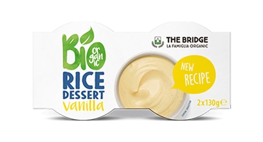 [3300] Postre de Arroz con Vainilla Bio (2 unidades)