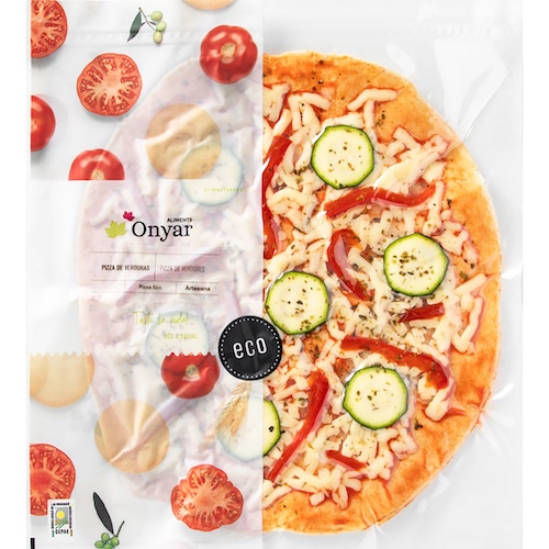 [3263] Pizza de Verduras con Base Integral Bio