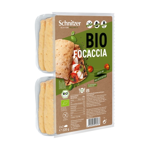 [3244] Panecillos Focaccia S/G Bio