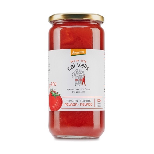 [3212] Tomate Entero Pelado 100% Bio