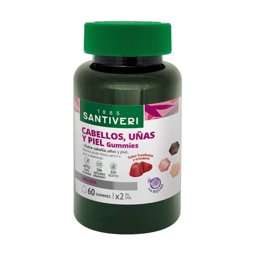 [3208] Gummies Cabello, Uñas y Piel - 60U