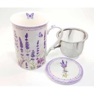 [3134] Taza Infusión con filtro - Lavanda