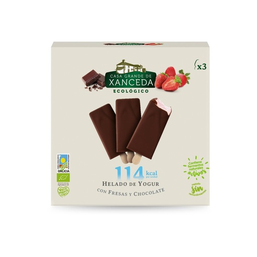 [3028] Helado de Bombón Yogur Frambuesas- UNIDAD -