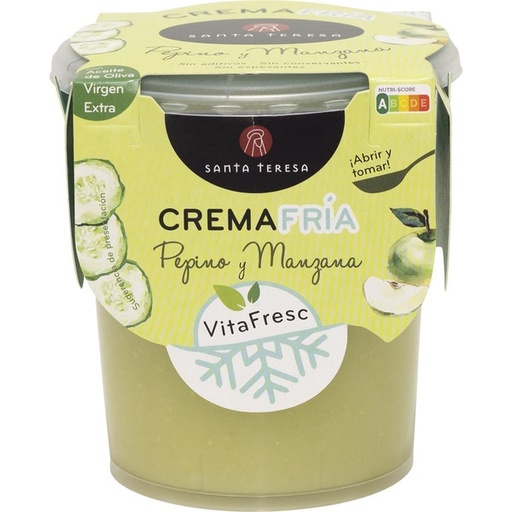 [2966] Crema Fría de Pepino y Manzana