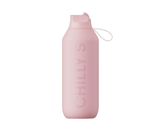 [2929] Botella Chilly’s Acero Sport Serie 2 Flip 500ml - Rosa