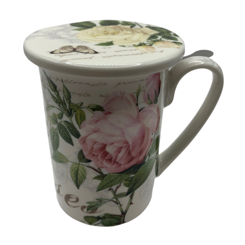 [4348] Taza Infusión con Filtro - Jardín Botánico