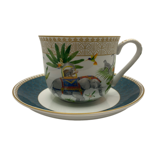 [4347] Taza Jumbo Marajah - Taza y Plato