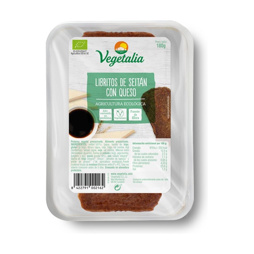 [2770] Libritos Seitán y Queso Bio