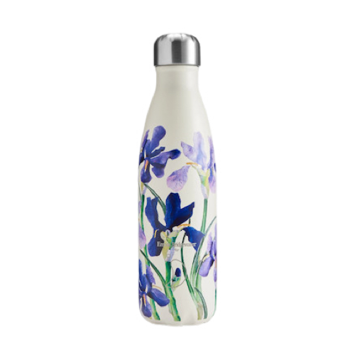 [4326] Botella Acero Inoxidable Chilly’s Emma Brigdewater - Blue Iris 500 ml
