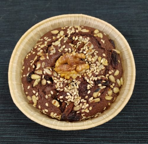 [2603] Tartaleta Plum Cake de Espelta con Sirope de Arroz SIn Azucar Bio
