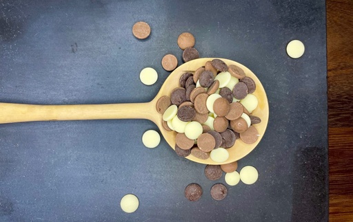 [2587] Perlas de Tres Chocolates