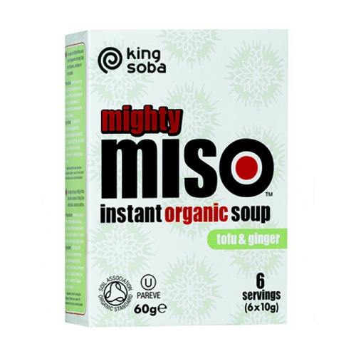 [2519] Sopa de Miso con Tofu y Jengibre Sin Gluten Bio