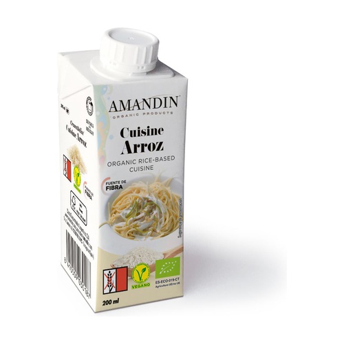 [2470] Crema de cocinar de Arroz Bio