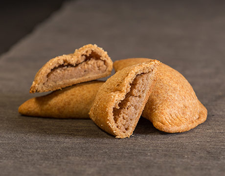 [2447] Empanadilla de Espelta con Manzana y Almendras Bio