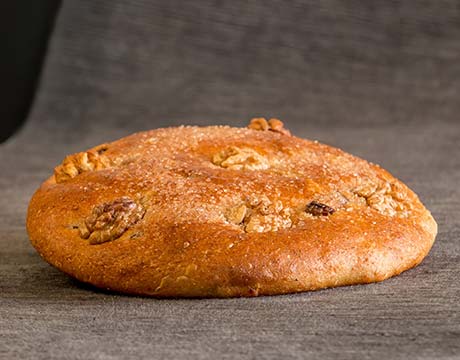 [2438] Torta de Espelta con Pasas y Nueces con Sirope de Arroz Sin Azúcar Bio