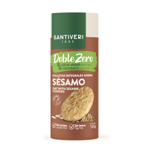 [2391] Galletas de Avena Integral Sésamo Sin Azúcar Bio