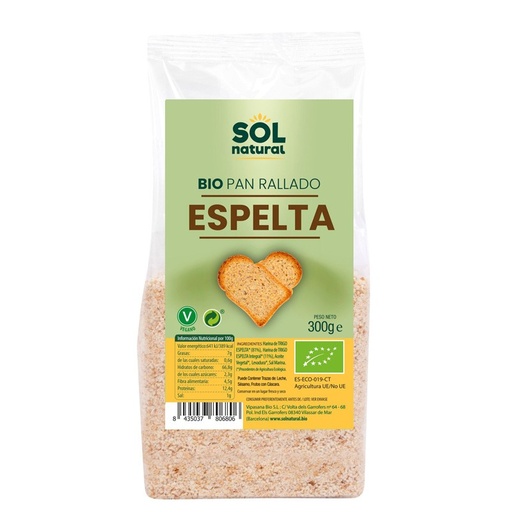 [2338] Pan rallado de Espelta Bio