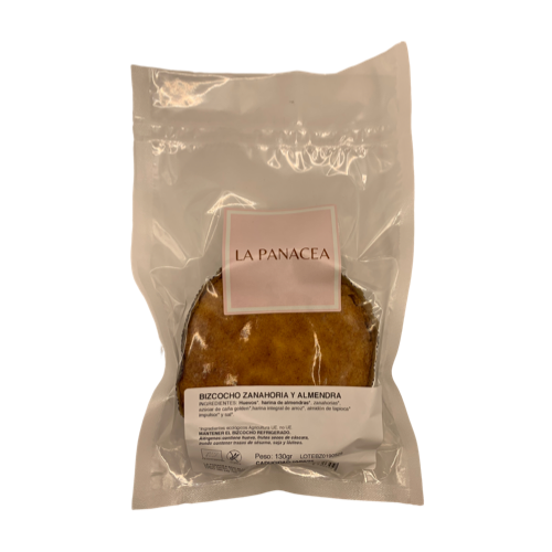 [4296] Bizcocho de Zanahoria y Almendra Bio S/G