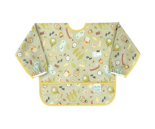 [2316] Babero Impermeable Bumkins Manga Larg