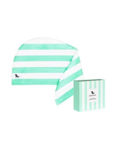 [2314] Toalla para Pelo Microfibra Dock & Bay - Verde Menta