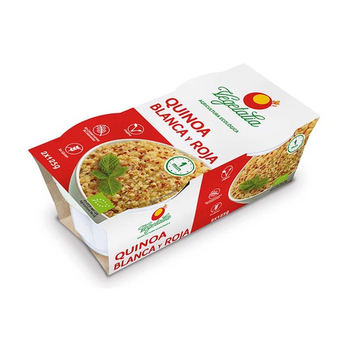 [2285] Vasito de Quinoa Blanca y Roja Bio