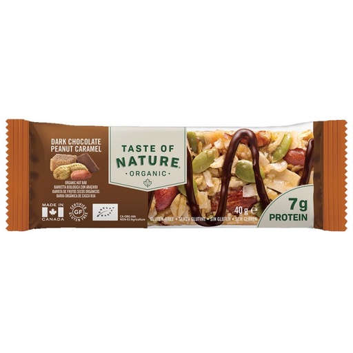 [2078] Barrita Protein Cacahuete Chocolate y Caramelo Bio