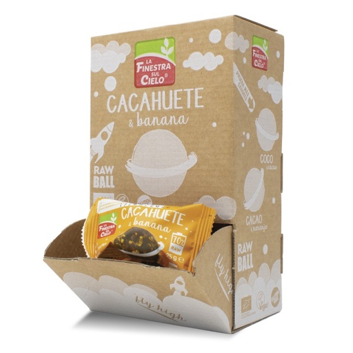 [2001] Energy Ball Cacahuete Banana Sin Gluten Bio