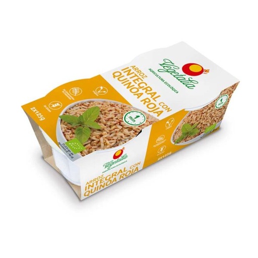 [1833] Arroz Integral y Quinoa Roja lista para comer