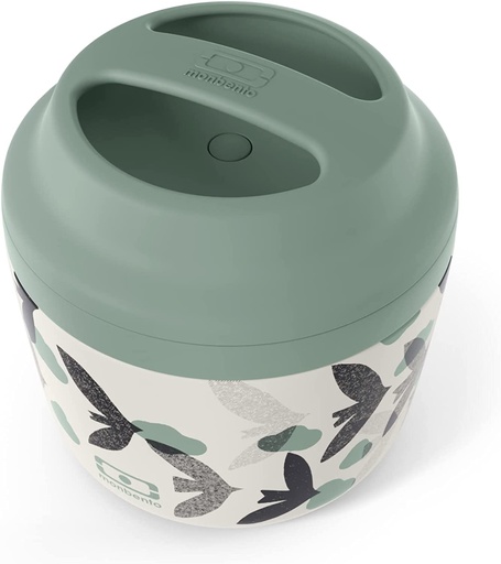 [1801] Termo Sólidos Isotermo Monbento Element Diseño 550ml - Pájaros