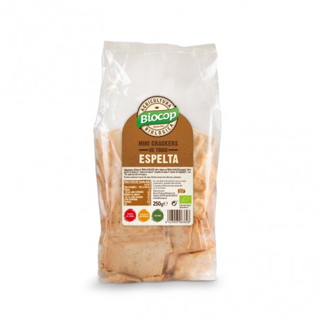 [1730] Mini Crackers de Espelta Bio