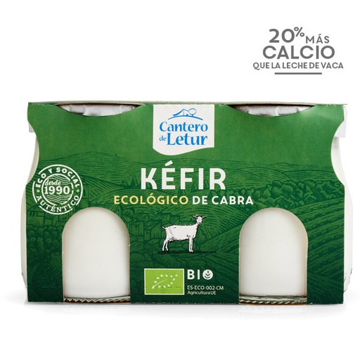 [1724] Yogur Kéfir de Cabra Natural Bio (2 unidades)