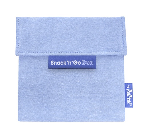 [1699] Porta Alimentos Snack n'Go Azul Bio