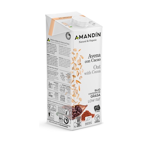 [1688] Bebida de Avena con Cacao Bio