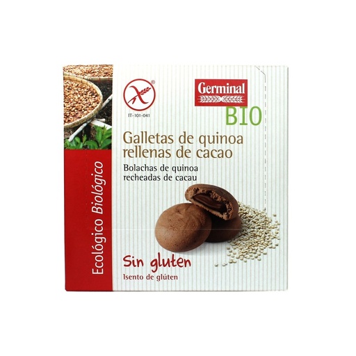 [1592] Galletas rellenas de Cacao Sin Gluten Bio