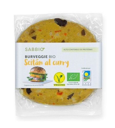 [1571] Burveggie Seitán al Curry ECO