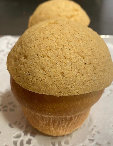 [1486] Brioche Crumble Vainilla de Masa Madre