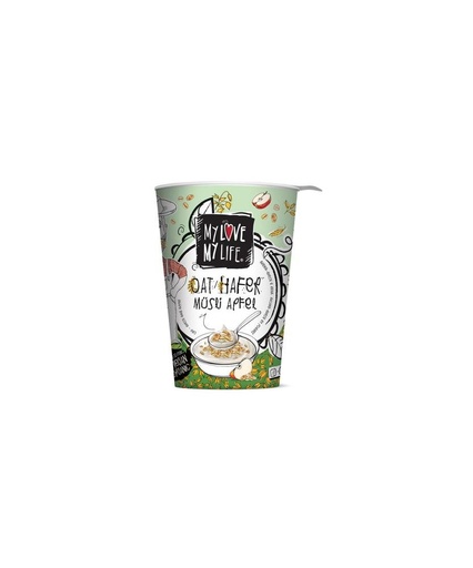 [1422] Yogur de Avena con Manzana y Muesli Bio