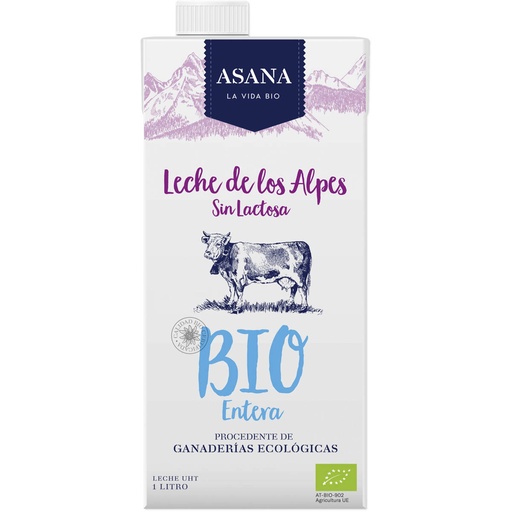 [1380] Leche Entera Sin Lactosa Bio