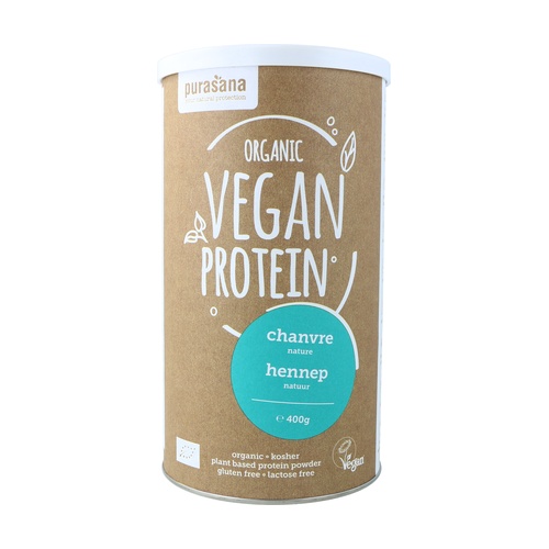 [1375] Proteína vegana cáñamo natural.